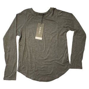 Girls TereZ‎ Long Sleeve Shirt, Medium, Gray